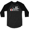 case ih farm center line 3/4 Sleeve Shirt