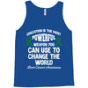 education is the most pwerful weapon you can use to change the world l Tank Top