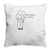 bad poetry Throw Pillow