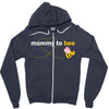 Mommy to Bee Baby Girl Zipper Hoodie