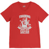 training to go super saiyan V-Neck Tee