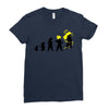 goku evolution (black) Ladies Fitted T-Shirt