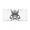 vikings head License Plate