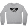 zelda logo black logo Crewneck Sweatshirt