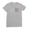 couple biker Ladies Fitted T-Shirt