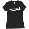 grumman f7f tigercat air attack Ladies Fitted T-Shirt