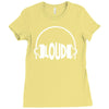 bargain loud records Ladies Fitted T-Shirt