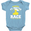 glorious pc gaming master race Baby Bodysuit