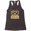 chuck's texan grill Racerback Tank