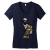 shaun boarder Women's V-Neck T-Shirt