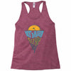 let the sea, set you free Racerback Tank
