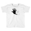 rabbit hand shadow Toddler T-shirt