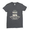 premium vintage 1979 classic perfectly aged limited edition Ladies Fitted T-Shirt