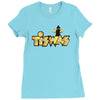 tiswas ideal birthday present or gift Ladies Fitted T-Shirt