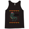 ugly dinosaur merry christmas Tank Top