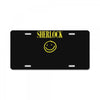 sherlock holmes smiley face License Plate