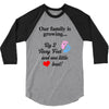 Our Family is Growing 3/4 Sleeve Shirt