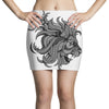 lion zentangle Mini Skirts