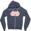 dick head Zipper Hoodie