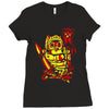 knight owl Ladies Fitted T-Shirt