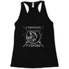 i thought i wanted a career turns out i just out paychecks to go fishi Racerback Tank