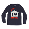 new i love house Long Sleeve Shirts