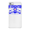 sixties homage iPhone 7 Case
