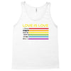 lightsaber rainbow Tank Top