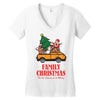family christmas tis the season to be merry Women's V-Neck T-Shirt