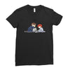 aliens Ladies Fitted T-Shirt