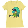 philbert before coffee Ladies Fitted T-Shirt