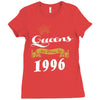 queens are born in 1996 Ladies Fitted T-Shirt