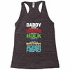 daddy you are my favorite superhero Racerback Tank