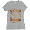 Float Down (f140) Ladies Fitted T-Shirt