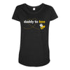 Daddy to Bee Unknown Gender Maternity Scoop Neck T-shirt