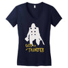 god of thunder Women's V-Neck T-Shirt