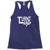 turnt up Racerback Tank