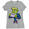 monster cartoon character 14 Ladies Fitted T-Shirt