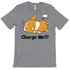 corgi cute puppy low battery charge me T-Shirt