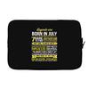 Legends Are Born In July, Laptop sleeve