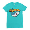 Jabberjaw - the lovable 70&rsquo;s animated shark Ladies Fitted T-Shirt