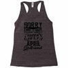 This Guy Is Taken By A Super Sexy April Girlfriend Racerback Tank