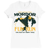 mordor fun run Ladies Fitted T-Shirt