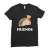 Best Friends Tacos Ladies Fitted T-Shirt