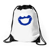 cookie monster sesame street Drawstring Bags