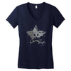 obey aku 2 Women's V-Neck T-Shirt