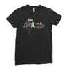 and that how i saved the world Ladies Fitted T-Shirt