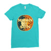 Moon and Sun Ladies Fitted T-Shirt