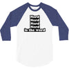 nerd is the word 3/4 Sleeve Shirt