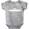Rainbow Unicorn Baby Onesie